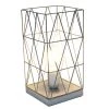 Metal Geometric Square Table Lamp Gray - Simple Designs 1 Metal Geometric Square Table Lamp Gray - Simple Designs -Loca Table Lamps Store unnamed file 2210