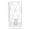 Metal Geometric Square Table Lamp White - Simple Designs -Loca Table Lamps Store unnamed file 2269