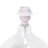 Clear Glass Raindrop Table Lamp with Fabric Shade Gray - Simple Designs -Loca Table Lamps Store unnamed file 2282