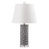 (Set of 2) 23.5" Dixon Table Lamp Gray (Includes CFL Light Bulb) - Safavieh -Loca Table Lamps Store unnamed file 2306