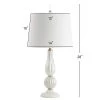 JONATHAN Y 28" Glass/Metal Maddie Table Lamp (Includes Energy Efficient Light Bulb) - JONATHAN Y White -Loca Table Lamps Store unnamed file 2330