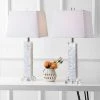 JONATHAN Y 28.5" (Set of 2) Noelle Seashell Table Lamp (Includes LED Light Bulb) White - JONATHAN Y -Loca Table Lamps Store unnamed file 2332
