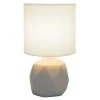 Geometric Concrete Lamp with Shade White - Simple Designs -Loca Table Lamps Store unnamed file 2335
