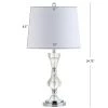 JONATHAN Y 25" Crystal Riley Table Lamp (Includes LED Light Bulb) Clear - JONATHAN Y -Loca Table Lamps Store unnamed file 2343