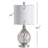 JONATHAN Y 20.5" Glass/Metal Lawrence Table Lamp (Includes LED Light Bulb) Silver - JONATHAN Y -Loca Table Lamps Store unnamed file 2346
