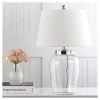 22.5" Evan Fillable Glass Table Lamp Clear (Includes CFL Light Bulb) - Safavieh -Loca Table Lamps Store unnamed file 2347
