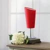 Mini Table Lamp with Angled Fabric Shade Red - Simple Designs -Loca Table Lamps Store unnamed file 2361
