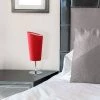 Mini Table Lamp with Angled Fabric Shade Red - Simple Designs -Loca Table Lamps Store unnamed file 2362