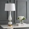 JONATHAN Y 33.75" Glass Gillian Table Lamp (Includes LED Light Bulb) White - JONATHAN Y -Loca Table Lamps Store unnamed file 2399