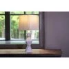 20.5" Knox Stacked Diamond Tale Lamp Satin White - Decor Therapy -Loca Table Lamps Store unnamed file 2432