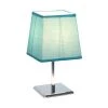 Mini Table Lamp with Squared Empire Fabric Shade Blue - Simple Designs -Loca Table Lamps Store unnamed file 2447