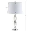JONATHAN Y 27" Crystal Graham Table Lamp (Includes LED Light Bulb) Clear - JONATHAN Y -Loca Table Lamps Store unnamed file 2465
