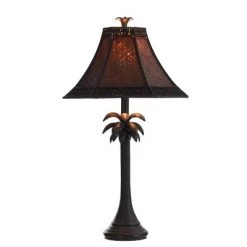 French Verdi Table Lamp Dark Chocolate - StyleCraft