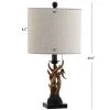 JONATHAN Y 20.5" Gaston Resin Mini Table Lamp (Includes LED Light Bulb) Brown - JONATHAN Y -Loca Table Lamps Store unnamed file 2485