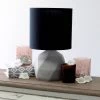 Geometric Concrete Lamp with Shade Black - Simple Designs -Loca Table Lamps Store unnamed file 2500