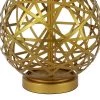 21" Strapped Steel Ball Table Lamp Antique Gold - Decor Therapy 14 21" Strapped Steel Ball Table Lamp Antique Gold - Decor Therapy -Loca Table Lamps Store unnamed file 2534