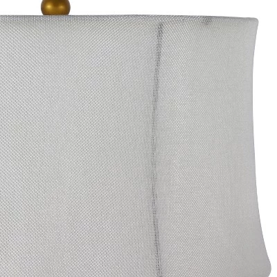 21" Strapped Steel Ball Table Lamp Antique Gold - Decor Therapy 8 21" Strapped Steel Ball Table Lamp Antique Gold - Decor Therapy - Image 6