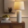 Large Ceramic LED Lamp Base White (Includes Energy Efficient Light Bulb) - Threshold™ -Loca Table Lamps Store unnamed file 257