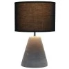 Pinnacle Concrete Table Lamp with Shade Black - Simple Designs -Loca Table Lamps Store unnamed file 2589