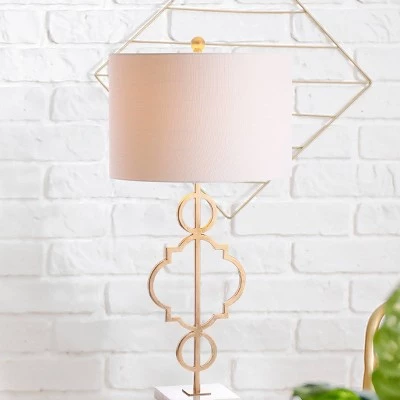 JONATHAN Y 31" Metal July Table Lamp (Includes LED Light Bulb) Gold - JONATHAN Y 6 JONATHAN Y 31" Metal July Table Lamp (Includes LED Light Bulb) Gold - JONATHAN Y - Image 4