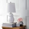 JONATHAN Y 20.5" Ceramic Hoot Mini Table Lamp (Includes LED Light Bulb) White - JONATHAN Y -Loca Table Lamps Store unnamed file 2609