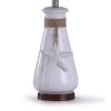 Serenity Seaside Ceramic Table Lamp with Starfish and Rope Detail White Shade White - StyleCraft -Loca Table Lamps Store unnamed file 2634