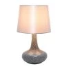 Mosaic Tiled Glass Genie Table Lamp with Fabric Shade Gray - Simple Designs -Loca Table Lamps Store unnamed file 2653
