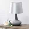 Mosaic Tiled Glass Genie Table Lamp with Fabric Shade Gray - Simple Designs -Loca Table Lamps Store unnamed file 2654