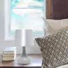 Mosaic Tiled Glass Genie Table Lamp with Fabric Shade Gray - Simple Designs -Loca Table Lamps Store unnamed file 2655