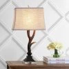 JONATHAN Y 29.5" Resin/Crystal Antler Rustic Table Lamp (Includes LED Light Bulb) Brown - JONATHAN Y -Loca Table Lamps Store unnamed file 2676