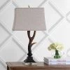 JONATHAN Y 29.5" Resin/Crystal Antler Rustic Table Lamp (Includes LED Light Bulb) Brown - JONATHAN Y -Loca Table Lamps Store unnamed file 2677