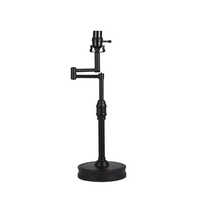 Large Swing Arm Oil Rubbed Lamp Base Black - Threshold™ 6 Large Swing Arm Oil Rubbed Lamp Base Black - Threshold™ - Image 4