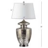 JONATHAN Y 31" Glass Hughes Table Lamp (Includes LED Light Bulb) Silver - JONATHAN Y -Loca Table Lamps Store unnamed file 2722