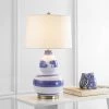 32" Aileen Table Lamp Blue/White (Includes LED Light Bulb) - Safavieh -Loca Table Lamps Store unnamed file 276