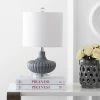 JONATHAN Y 18" Glass and Lucite Kamille Table Lamp (Includes LED Light Bulb) Gray - JONATHAN Y -Loca Table Lamps Store unnamed file 2772