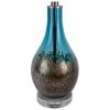 Art Glass Table Lamp with Crystal Base Blue Gradient - Decor Therapy -Loca Table Lamps Store unnamed file 2788