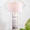 JONATHAN Y 31" Evelyn Resin Table Lamp (Includes LED Light Bulb) Silver - JONATHAN Y -Loca Table Lamps Store unnamed file 2812