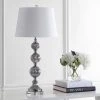 JONATHAN Y 31" Glass Vivienne Triple Sphere Table Lamp (Includes LED Light Bulb) Gray - JONATHAN Y -Loca Table Lamps Store unnamed file 2814
