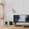 27" AdjusDesk Metal Udbina Desk Lamp with Arm Brushed Steel - Cal Lighting -Loca Table Lamps Store unnamed file 2817