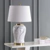 JONATHAN Y 28" Prague Ceramic Marble Table Lamp (Includes LED Light Bulb) White - JONATHAN Y -Loca Table Lamps Store unnamed file 2832