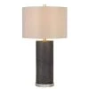 27" Graham Ceramic Table Lamp with Leatherette Finish Base Gray - Cal Lighting -Loca Table Lamps Store unnamed file 2836