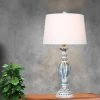 Distressed Candlestick Resin Table Lamp in Cottage Antique Blue - Fangio Lighting -Loca Table Lamps Store unnamed file 2838