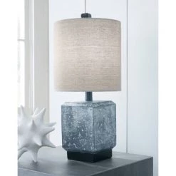 Jamila Table Lamp Gray/Black - Signature Design by Ashley