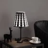 16" Modern Metal Table Lamp with Clover Base Black - Ore International -Loca Table Lamps Store unnamed file 2875