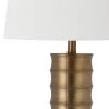 (Set of 2) 28.5" Linus Column Table Lamp Gold (Includes CFL Light Bulb) - Safavieh -Loca Table Lamps Store unnamed file 2881