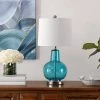 Atlas Table Lamp Morocco (Includes LED Light Bulb) Blue - Safavieh -Loca Table Lamps Store unnamed file 2886