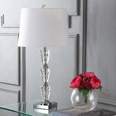 JONATHAN Y 28" Crystal Ellie Table Lamp (Includes LED Light Bulb) Clear - JONATHAN Y 4 JONATHAN Y 28" Crystal Ellie Table Lamp (Includes LED Light Bulb) Clear - JONATHAN Y - Image 2