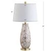 JONATHAN Y 28" Jocelyn Seashell Table Lamp (Includes LED Light Bulb) White - JONATHAN Y -Loca Table Lamps Store unnamed file 2901