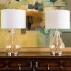 22.5" Set of 2 Crackled Teardrop Table Lamp Iridescent Gold - Decor Therapy -Loca Table Lamps Store unnamed file 2913