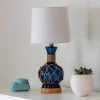 19" Justin Coastal Rope Table Lamp Indigo Glass & Natural Rope - Decor Therapy -Loca Table Lamps Store unnamed file 2946